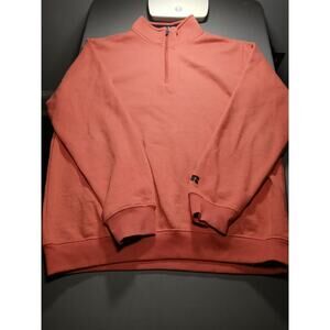 Russell Quarter Zip Sweatshirt Men's Size Large